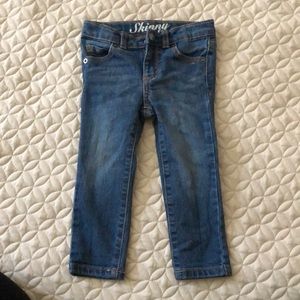 Toddler Blue Skinny Jeans
